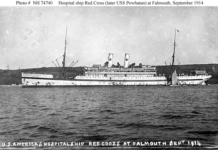 Reichspostdampfer "Hamburg", später USS "Powhatan"