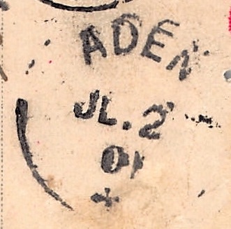 Aden, 2. Juli 1901
