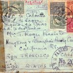 1943, doppelt zensierter Luftpost-Einschreibbrief aus Chungking nach USA mit Zollstempel