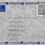 1943, Luftpostbrief aus Kunming nach England über „Over The Hump“ und „Horseshoe Route“